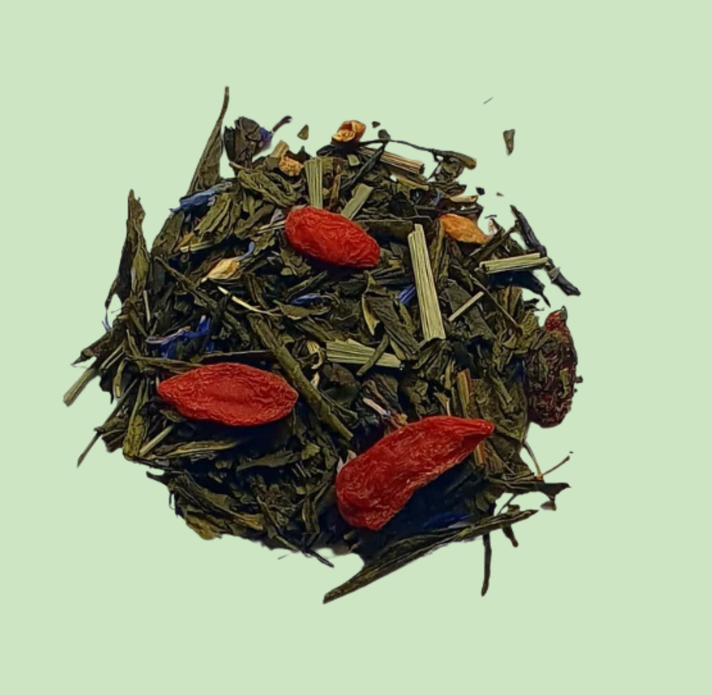 Japanese Sencha and Goji Berries